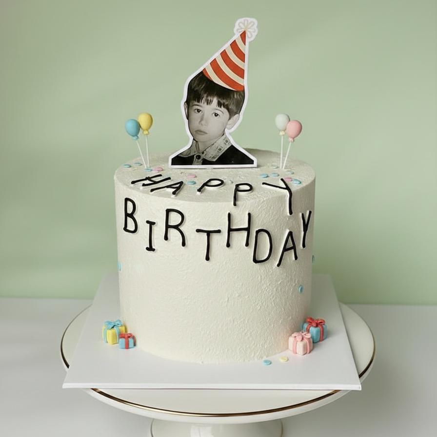 Cute Character Birthday Cake