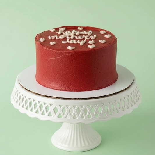 Ruby Red Love Cake