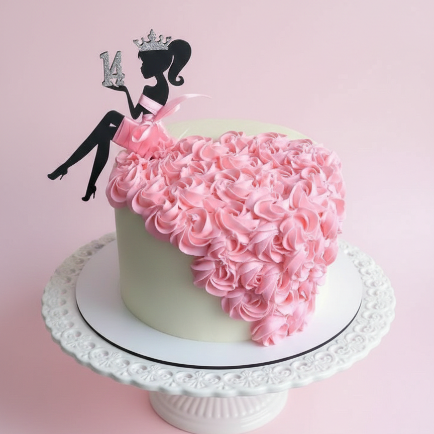 Runway Rose Elegance Cake
