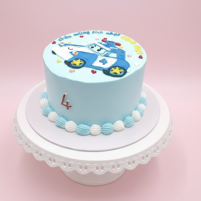 Police Badge Celebration Cake
