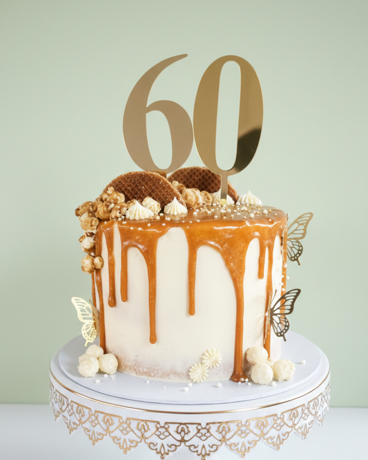 Caramel Crown 60 Cake