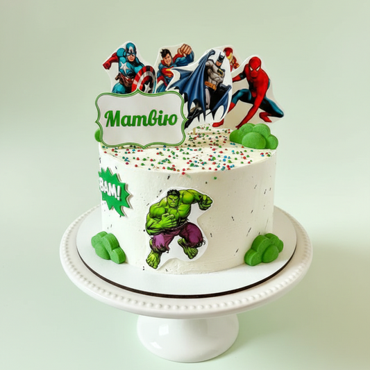 Hulk Smash Adventure Cake