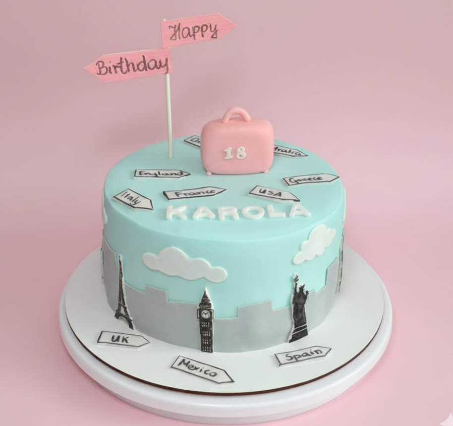 Journey Begins Celebration Cake