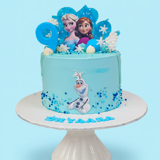 Frozen Magic Celebration Cake