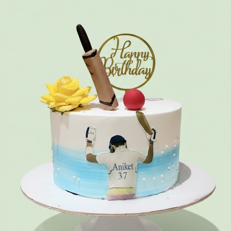 Cricket Lover’s Smash Cake