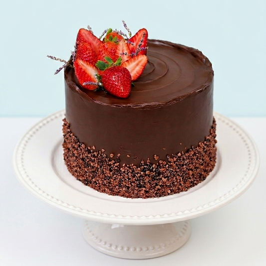 Chocolate Strawberry Indulgence Cake