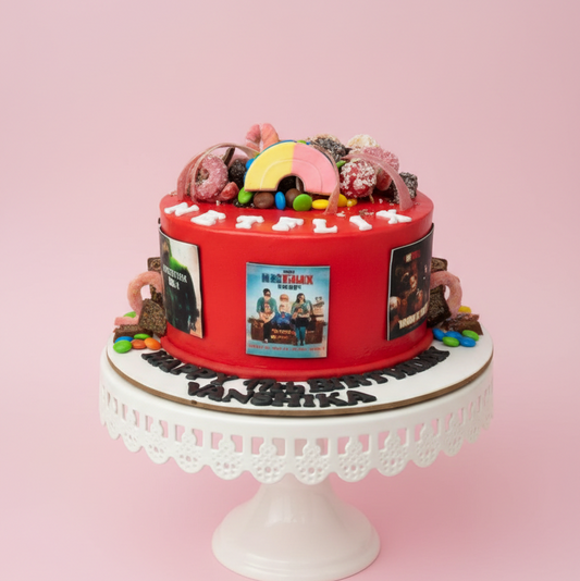 Movie Marathon Feast Cake