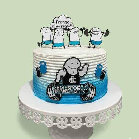 Gym Squad Motivation Cake