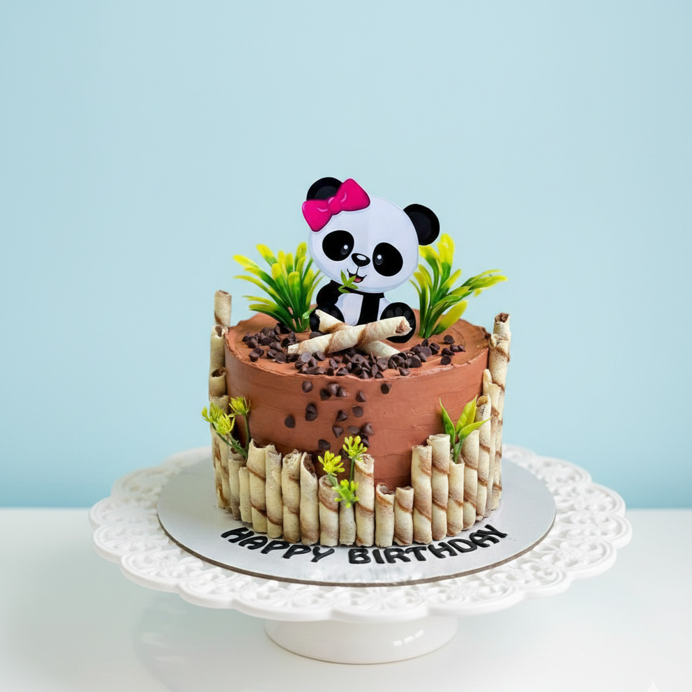 Panda Chocolate Treat Cake