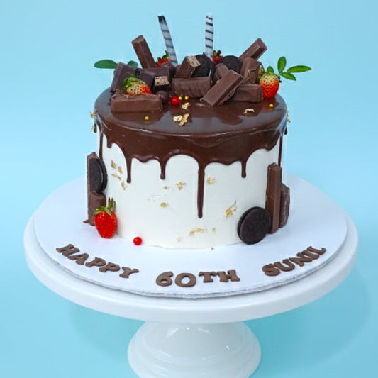 Choco Overload Drip Cake