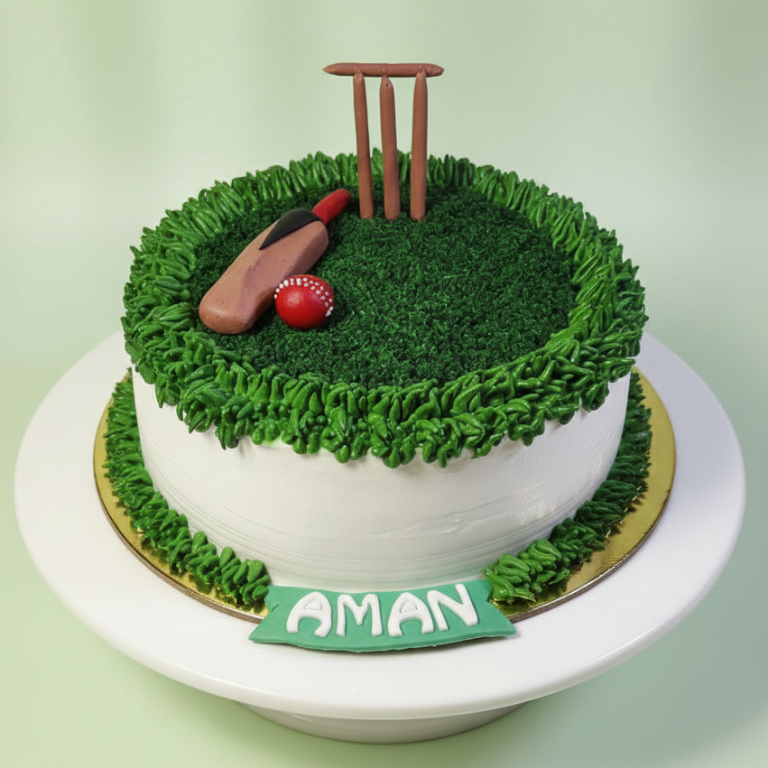 Ultimate Grass Pitch Cake