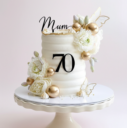 The Floral Luxe "Mum" Cake