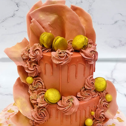 Orange Macaroon Cake