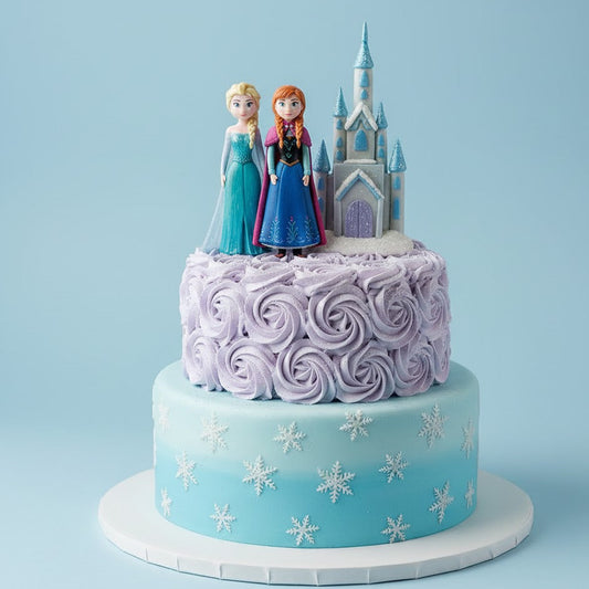 Arendelle Princess Cake