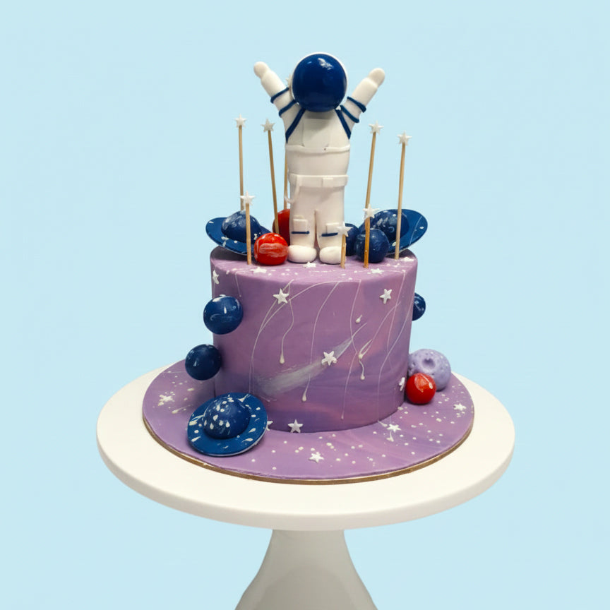 Astronaut Space Explorer Cake