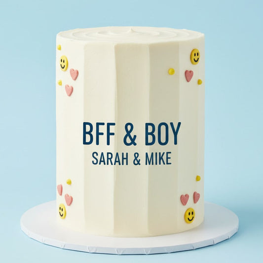 BFF & Boy Cake