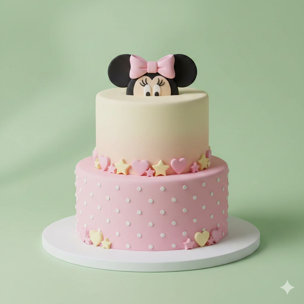Baby Minnie Cake