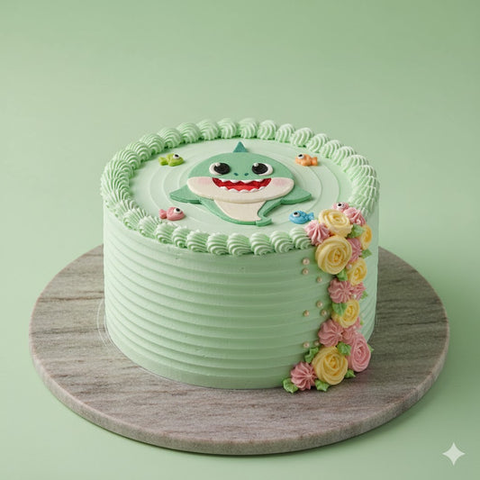 Baby Shark Cutie Cake