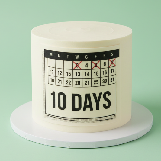 Bachelor Countdown Cake