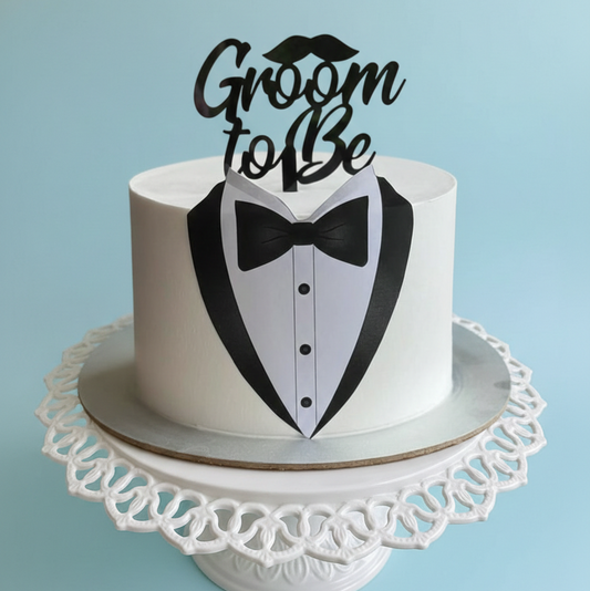 Tuxedo Groom Cake