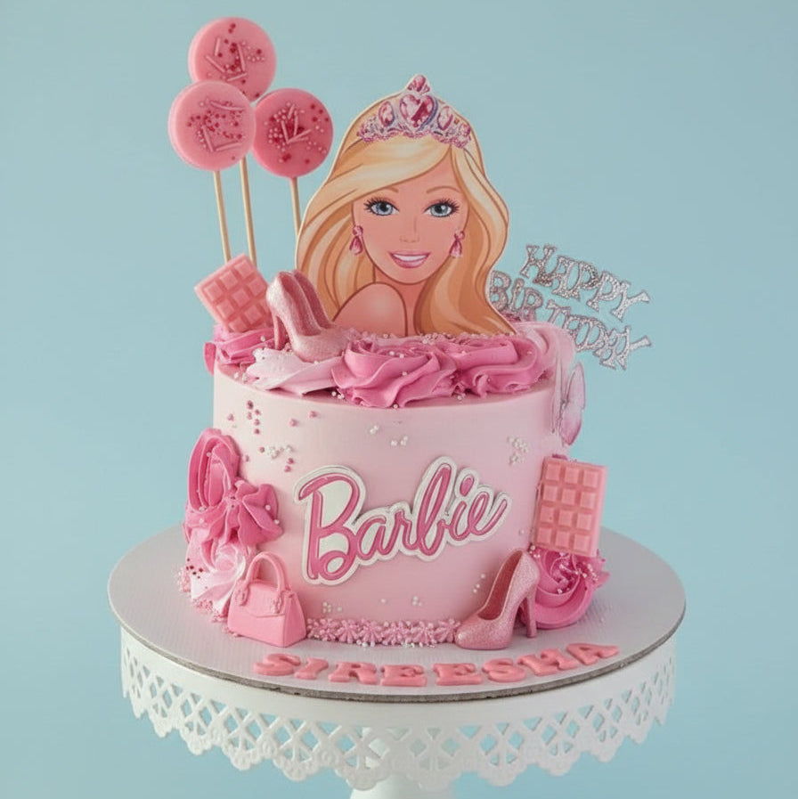 Barbie Glam Birthday Delight Cake