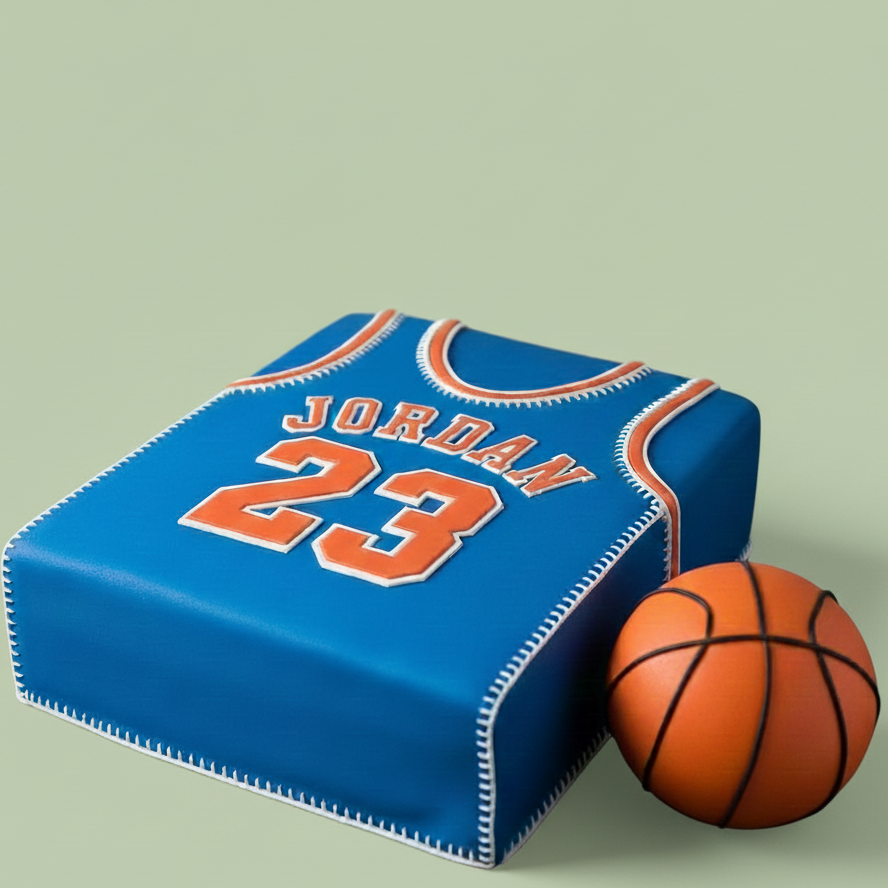 Basketball Box Cake