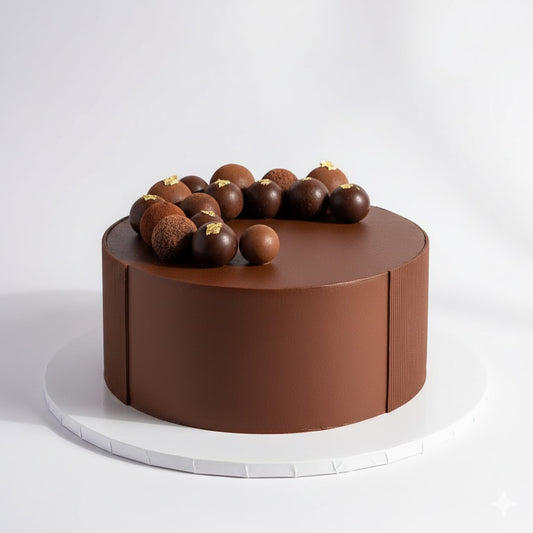 Belgian Chocolate Truffle Cake