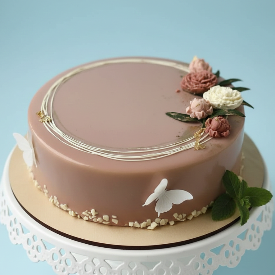 Blush Harmony Cake