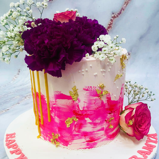 Rosy bliss cake