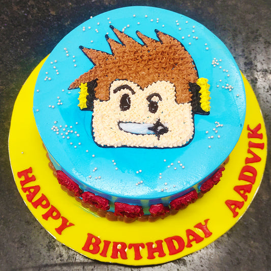 Pixel Power Cake