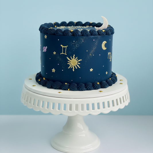 Celestial Starry Night Cake