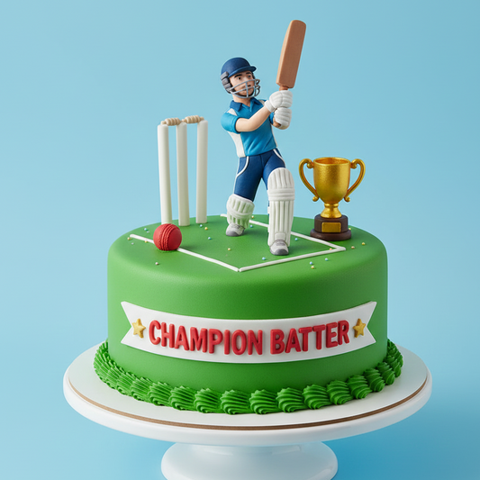 Champion Cricket Cake
