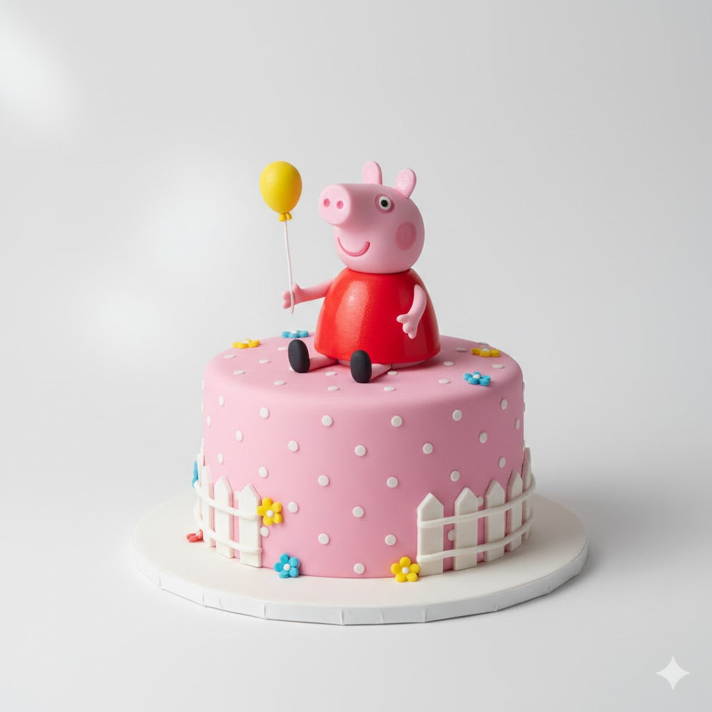 Charming Peppa Pig Cake