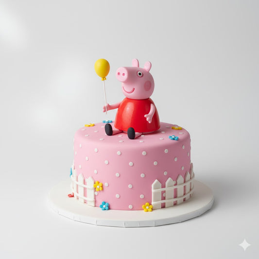 Charming Peppa Pig Cake