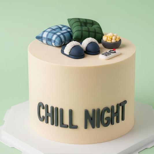Chill Night Bachelor Cake