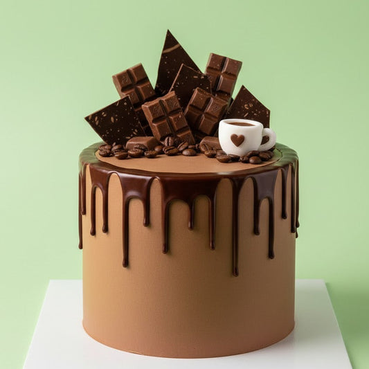 Chocolate Coffee Fusion Cake
