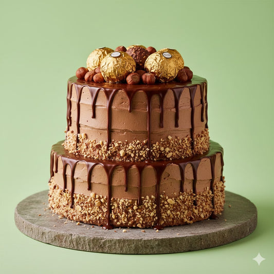 Chocolate Hazelnut Layer Cake