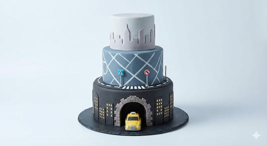 City Drive Tunnel Cake