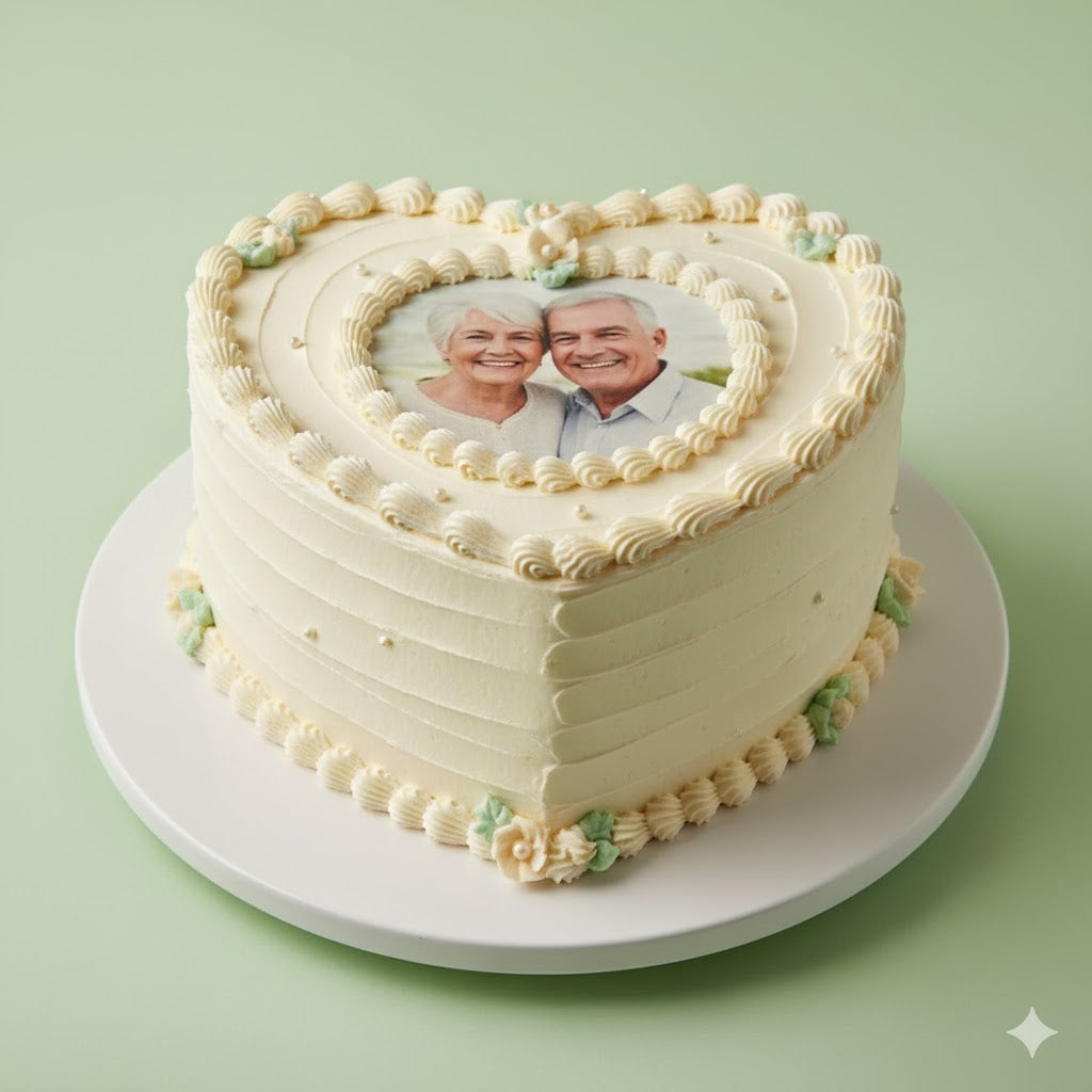 Classic Celebration Photo Cake