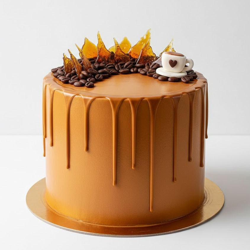 Coffee Caramel Dream Cake