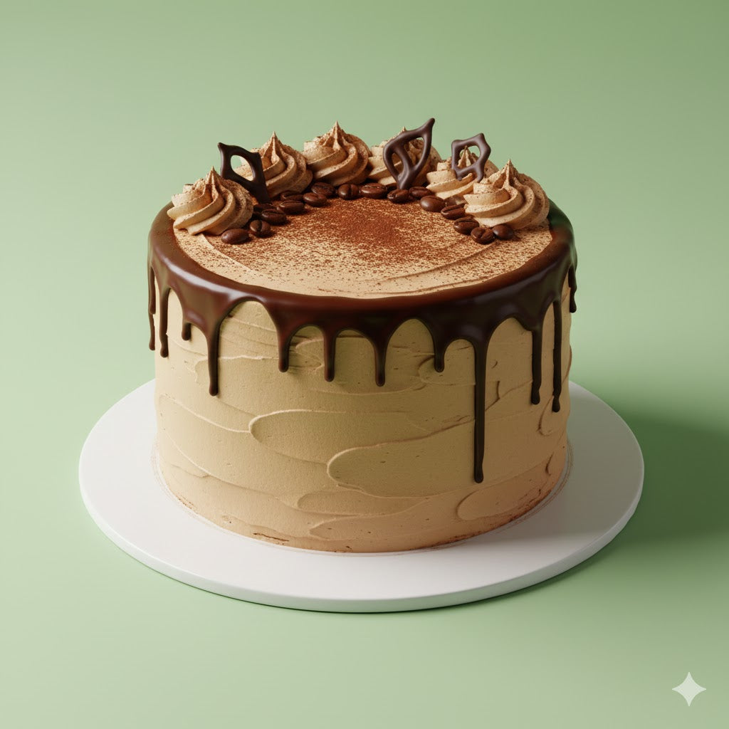 Coffee Mocha Cream Cake