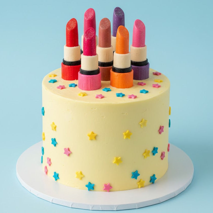 Color Pop Lipstick Cake