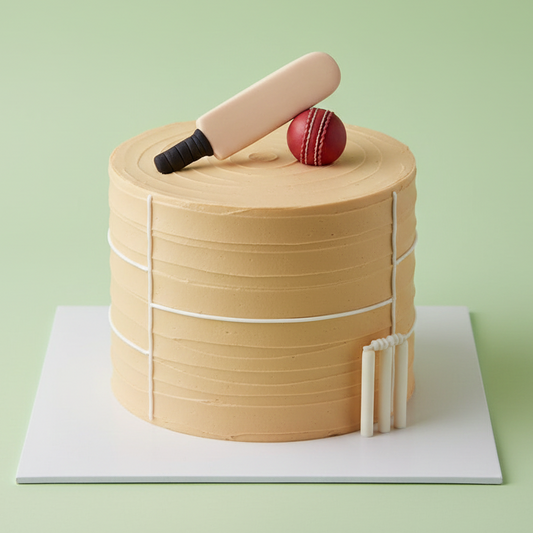 Cricket Bat Cake