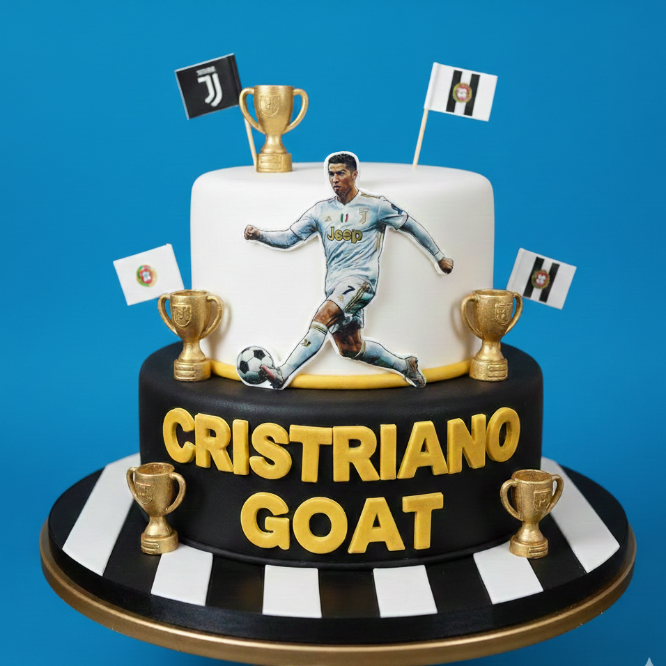 Cristiano Ronaldo Theme Cake