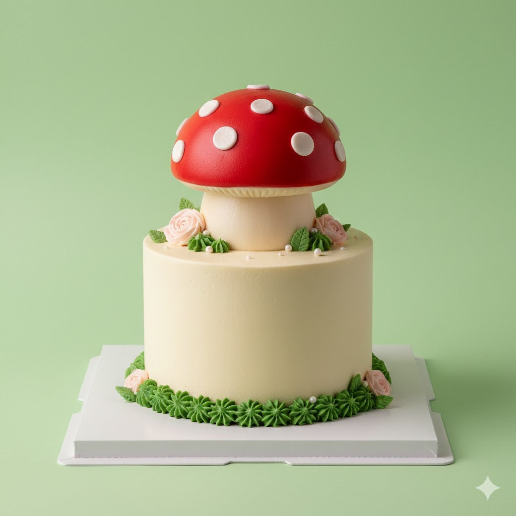 Cute Mushroom Cake