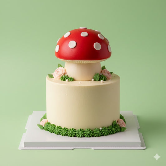 Cute Mushroom Cake
