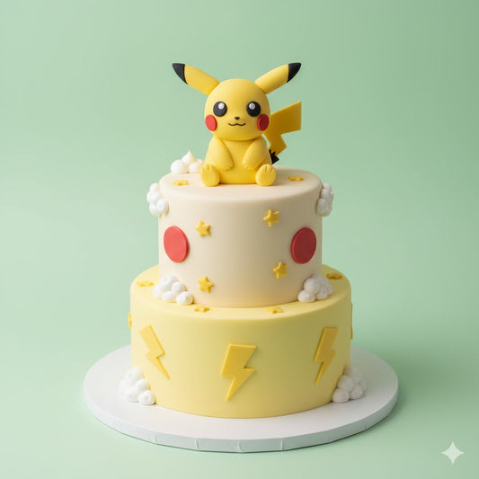 Cute Pikachu Cake