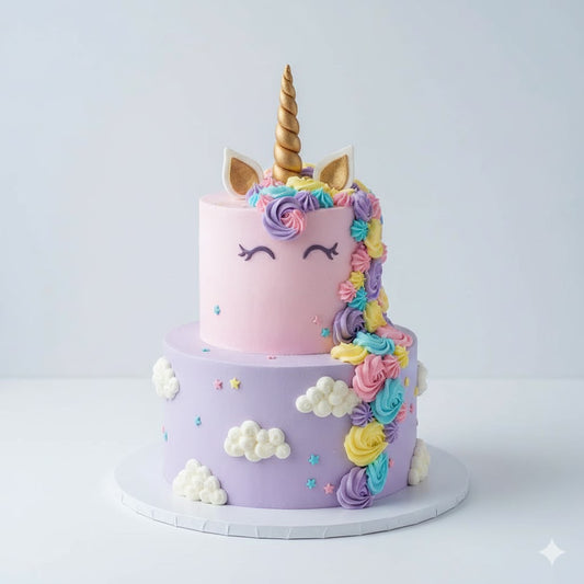 Cute Unicorn Cake