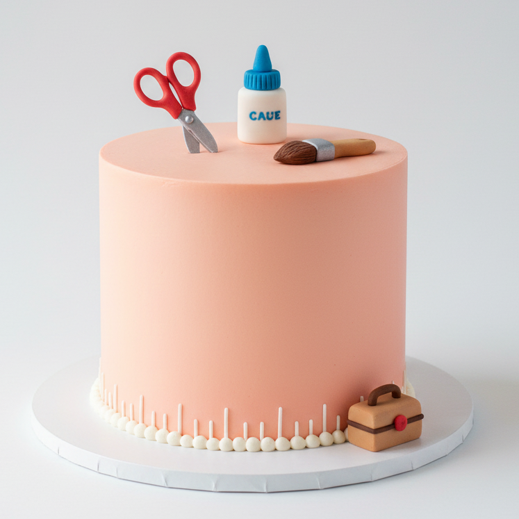 DIY Craft Tools Cake