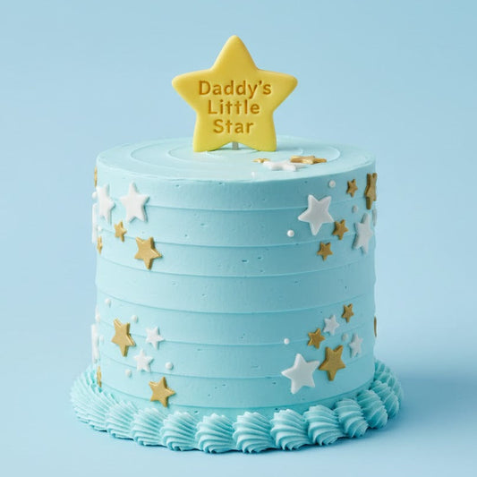 Daddy’s Little Star Cake